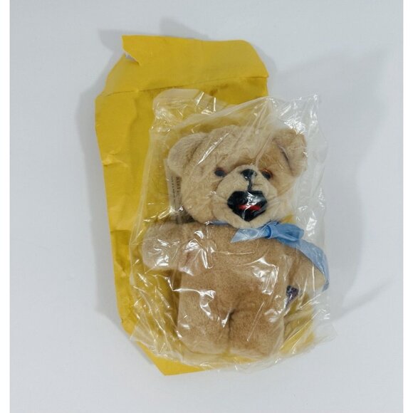 Snuggle Teddy Bear Plush Cream Stuffed Animal Toy Lever Mail In Promotion 6.5” - Picture 1 of 6